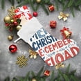 thumbnail image 6 of Merry Christmas Large Size Christmas Stockings Xmas Stocking Holiday Party Decorations, 6 of 8