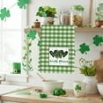 thumbnail image 5 of St. Patrick's Day Clover Kitchen Towels, Shamrock Hand Towels Drying Baking Cooking Cloth, for Farmhouse Irish Spring Kitchen Decor, 18x26 inch, 5 of 6