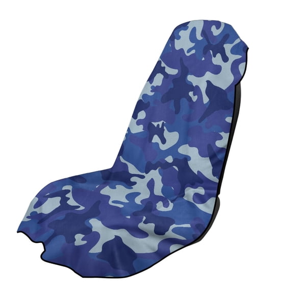 XYZCANDO Camouflage Pattern Simple to Install Car Seat Towel Cover, Non-Slip Non Slip Sweat Washable Towel Seats Cover for Sedans Truck Van