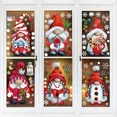 thumbnail image 2 of 103pcs Christmas Window Clings, Christmas Gnome Snowflake Holiday Window Stickers Decals for Glass Windows Dropshipping, 2 of 4