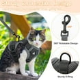 thumbnail image 6 of Xekoro Cat Harness and Leash for Walking, Escape Proof Soft Adjustable Vest Harnesses for Cats, Easy Control Breathable Reflective Strips Jacket, Gray S, 6 of 8