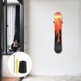 thumbnail image 4 of TABLETREANDS 1Jgo Soporte De Pared Para Snowboard Y Esquí En Negro Con Montaje Vertical Y Tornillos, 4 of 7