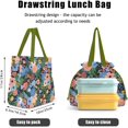 thumbnail image 4 of Sac à Lunch pour Femmes Isolé Sac à Lunch à Cordon pour le Travail, Grande Boîte à Lunch Résistante aux Taches pour Femmes avec Contenants, Sac Cromwell à Fermeture Cintrée Sac à Lunch Réutilisable pour Homme Noir Bureau, 4 of 4