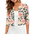 thumbnail image 2 of Womens Zip Up Hoodie Lightweight Sweatshirt Drop Shoulder Casual Athletic Jacket, 2 of 7
