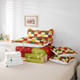 thumbnail image 6 of Manfei Cute Santa Hat 7-Piece King Bedding,Happy Christmas King Bed in a Bag,Xmas Reversible, 6 of 7