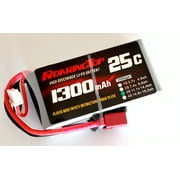 Roaring Top 25C 1300mah 3S LiPo Battery Pack with Deans Plugs