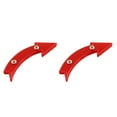 thumbnail image 2 of tamizeot Bike Spokes Reflective Sheet Cycling Safe Warning Accessories blue red 15cm 2Set, 2 of 6