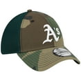 thumbnail image 3 of Men's New Era Camo Oakland Athletics Team Neo 39THIRTY Flex Hat, 3 of 5