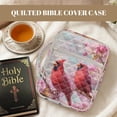 thumbnail image 7 of FOR U DESIGNS Cardinal Cherry Blossom Pattern Bible Cover for Women Men Multifunctional Church Bag Bible Protective Bag Handbag Christian Bible Accessories Christian Gifts, 7 of 7
