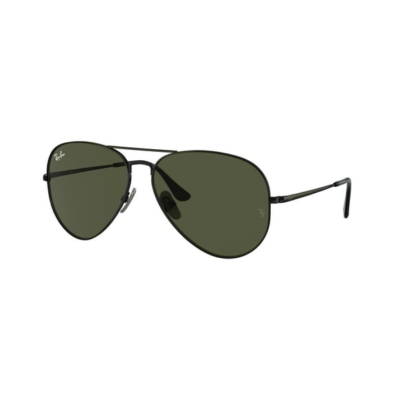 Sunglasses Ray-Ban RB 8089 926731 Aviator Titanium Black Green