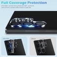 thumbnail image 5 of 1*Pack Camera Lens Protector for Samsung Galaxy S25 Ultra, HD Tempered Glass Hardness Scratch-Resistant Case Friendly Back Camera Lens Protective Film for Samsung Galaxy S25 Ultra, Clear, 5 of 8