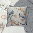 thumbnail image 2 of COMIO Throw Pillow Covers Outdoor Winter Bird Decorative Couch Pillows for Bedroom Living Room Outdoor, 2 of 5