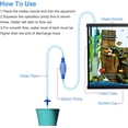 thumbnail image 4 of Aquarium Cleaner, Gravel Cleaner Vacuum Siphon Pump, Water Filter, Siphon Hose with Siphon Pump and Faucet Flow Control, 4 of 5