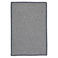 thumbnail image 1 of Colonial Mills OT59R072X108S 6 x 9 ft. Outdoor Houndstooth Tweed Rug, Navy, 1 of 1