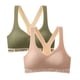 thumbnail image 1 of Gibobby Brasier mujer busto Back Sports 2PC Sujetador deportivo Yoga Fitness Ropa interior grande Mujeres Casual Tamaño Íntimos(D,G), 1 of 4