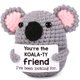 thumbnail image 1 of Figura de juguete NEVERNERVE hecha a mano a ganchillo koala 5x8x9 cm, 1 of 7