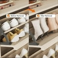 thumbnail image 4 of Narrow Shoe Cabinet with 2 Flip Drawers, Adjustable Shelf Organizer for Entryway & Hallway, 4 of 6