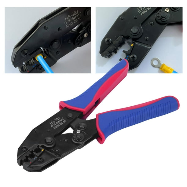 Steel Heavy Duty Ferrule Crimping Tool Terminal Crimper Wire