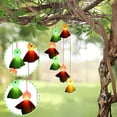 thumbnail image 4 of Skull Solar Wind Chime, 33 Inch Outdoor Wind Chimes, Solar Powered Wind Chimes with Led Lights, Waterproof Hanging Decor for Garden Patio Yard, 1 Pack, 4 of 5