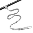 thumbnail image 3 of 4 Pack Kayak Paddle Leash Lightweight Stretchable Coiled Kayak Rod Leash Lanyard for Boating Canoeing Fishing Kayaking, 3 of 6