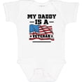 thumbnail image 3 of Inktastic My Daddy is a Veteran Boys or Girls Baby Bodysuit, 3 of 5