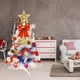 thumbnail image 5 of Christmas Decoration Gifts Mini Desktop Christmas Tree With Decoration Set Battery Operated Small Christmas Trees For Party Decorations With Warm Lights, 5 of 7