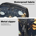 thumbnail image 4 of Honeybee Digital Bag Organizer Travel Case with Oxford Fabric Waterproof Material - 5.9x9.44x3.14 in - Storage Pouch Small Box Organizer Storage Container Small Storage Bag Pouch Case, 4 of 6