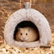 thumbnail image 5 of Cama cálida para hámster, casa, escondite, jaula cómoda, accesorios, choza, nido para mascotas de interior Raíz de loto rosa, 5 of 8