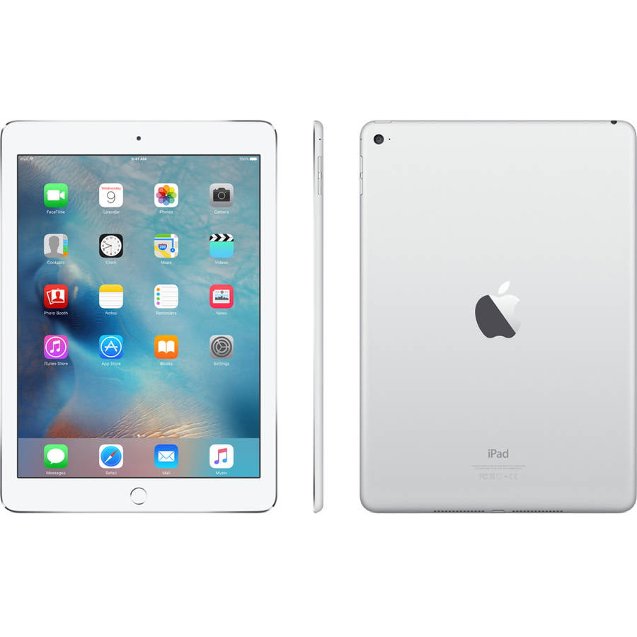 Restored Apple iPad Air 2 128GB Wi-Fi+4g Silver (Refurbished