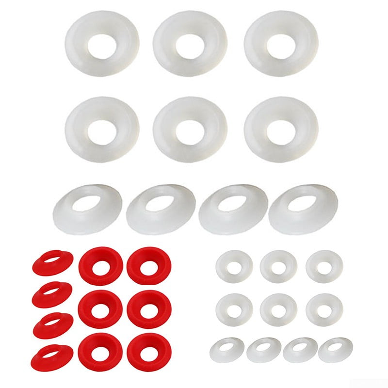 Silicon Washer Gasket Rubber For Grolsch EZ Cap White/ Red Kit Set Sale 2018 