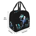 thumbnail image 3 of Undertale Sans Lunch Bags Lunchbox Portable Tote Bag Insulated Bento Bag Reusable Meal Holder, 3 of 9