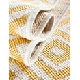 thumbnail image 5 of Jill Zarin Outdoor Collection Area Rug - Costa Rica (6' 7" Round Yellow Ivory/Ivory), 5 of 5
