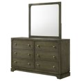 thumbnail image 4 of Gran Park 6-drawer Dresser and Mirror Dark Cocoa, 4 of 13