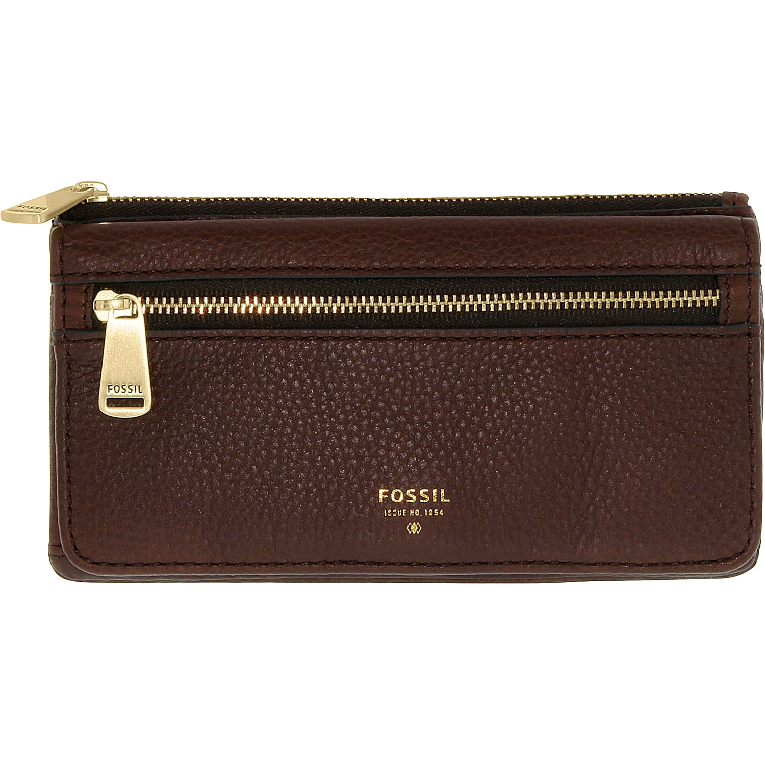 Fossil Women's Preston Flap Clutch Leather Wallet Baguette Walmart