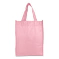 thumbnail image 4 of DALIX 10" Mini Shopping Tote Small Reusable Bags Women Pink 10 Pack, 4 of 6