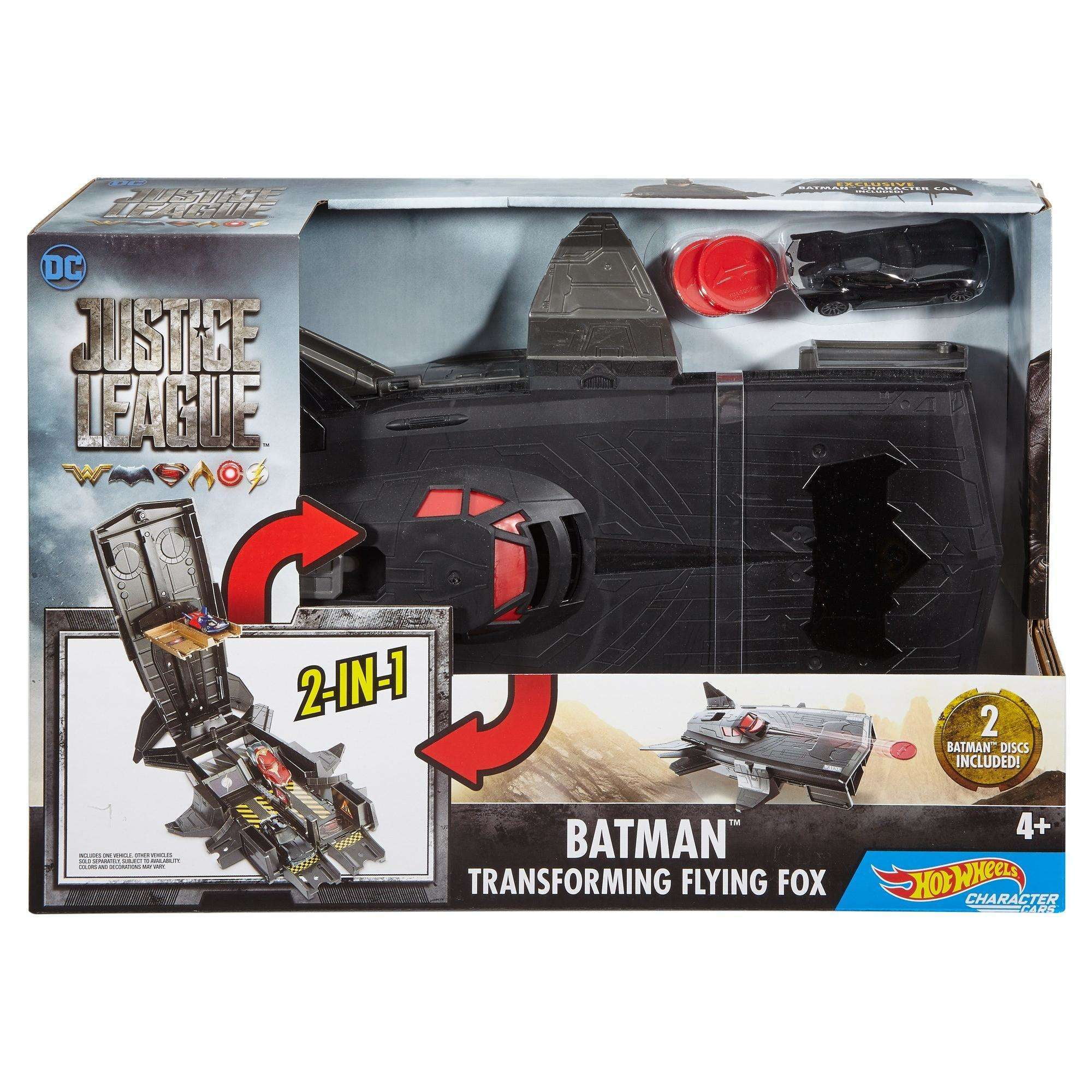 batman transforming flying fox