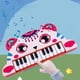 thumbnail image 1 of Juguetes de piscina, juguetes para bebés, juguetes para niños pequeños, lindos dinosaurios para niños, piano electrónico, juguete multifuncional, piano musical, juguete interactivo para padres e hijos, 1 of 6