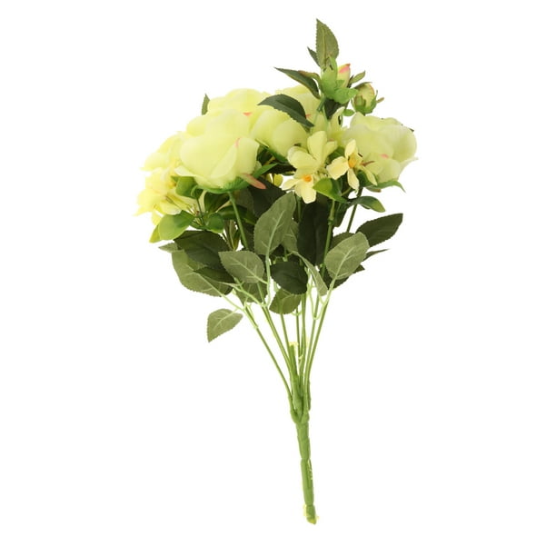Ramo de Flores de Rosas Artificiales Macarena Flor de seda artificial