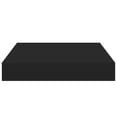 thumbnail image 2 of vidaXL Wall Shelf Set of 2 Black Honeycomb MDF, metal Compact, 2 of 7