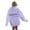 Purple, variant on Arlun Fashion Letter Printed Hoodies for Women Loose Comfortable Long Sleeve Pullover Sweatshirt Casual Drawstring Preppy Hooded Tops with Pockets for Teen Girls White XL