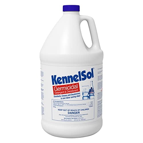 Jaula limpiadora y desinfectante para perros KennelSol, 3,78 L
