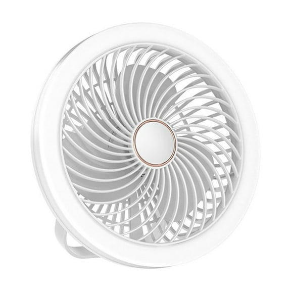 EUDIDV Portable Lighted Fans​ Ceiling Fan With Lights Enclosed Low Fan Light Ceiling Light With Fan USB Rechargeable Fan;Fans with Illumination