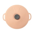 thumbnail image 2 of Tapa de silicona para olla de temporada rosa, resistente al polvo y al aceite, fuerte absorción, conservación de la frescura, textura antideslizante, tapa de sellado de grado alimenticio, suministro, 2 of 8