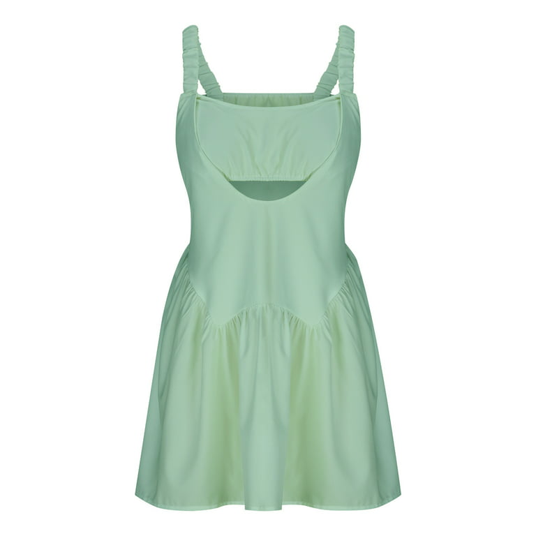 JWZUY Women's Tennis Dress Casual Summer Dresses with Built in Bra