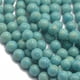 thumbnail image 3 of Cielo Azul 8mm Riverstone Ronda De Piedras Preciosas Perlas Filamento Flojo De 15,5 Pulgadas, 3 of 4