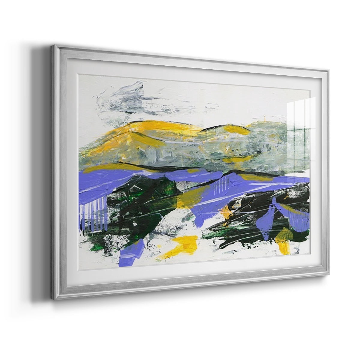 Silent Mountain IV Premium Framed Print - Ready to Hang