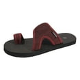 thumbnail image 2 of IUJSOY Womens Flip Flops Clip Toe Ring Flat Sandals Comfortble Yoga Mat Mesh Beach Slippers Slides, 2 of 9