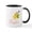 White/Black Inside, variant on CafePress - First Easter Chick Mugs - 11 oz Ceramic Mug - Novelty Coffee Tea Cup