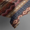 thumbnail image 4 of Boho Bohemia Geometric Line Art Rectangle Tablecloth 60"x102",Waterproof Polyester Rectangle Table Cloth, Wipeable Spillproof Polyester Tablecloth for Dining, Camping, Indoor and Outdoor, 4 of 6