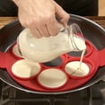 thumbnail image 4 of Nonstick Pancake Cooking Tool Egg Ring Maker Cheese Egg Cooker Pan Flip Egg Mold, 4 of 6